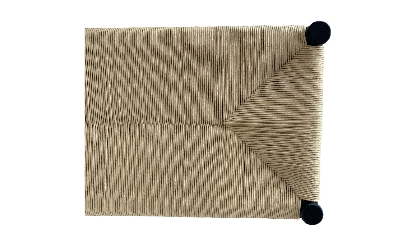 lifestyle view of Hawthorn Bench Small Black luxury Bench