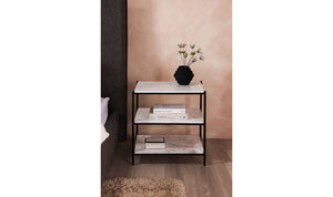 angle view of Trine Nightstand luxury Nightstand