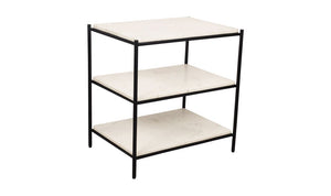 side view of Trine Nightstand luxury Nightstand