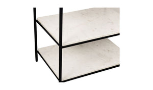 lifestyle view of Trine Nightstand luxury Nightstand