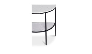 Lazlo Side Table White