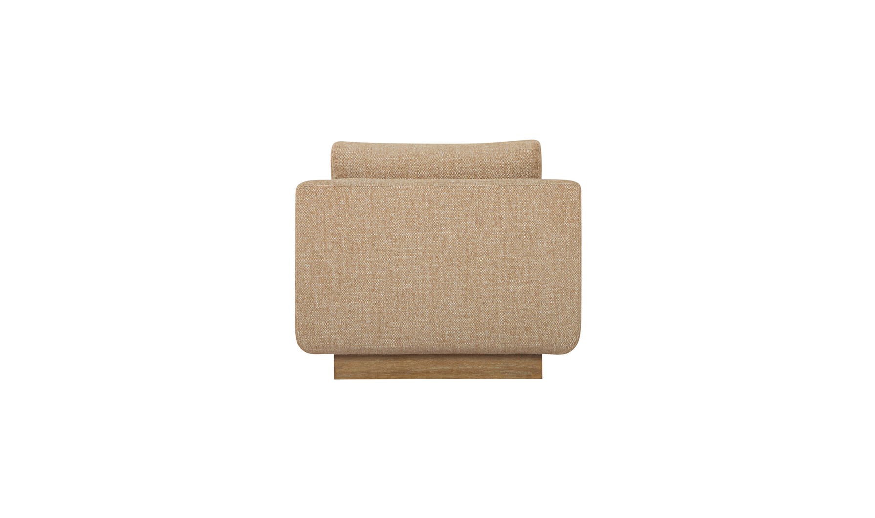 detail view of Keane Lounge Chair Ochre luxury Chair