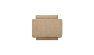 detail view of Keane Lounge Chair Ochre luxury Chair