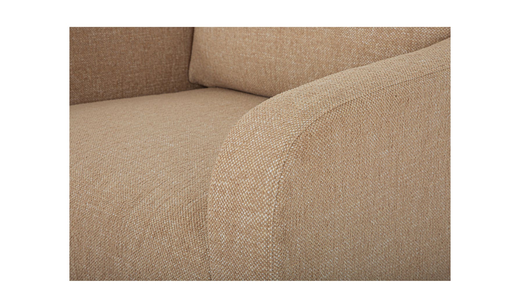 lifestyle view of Keane Lounge Chair Ochre luxury Chair