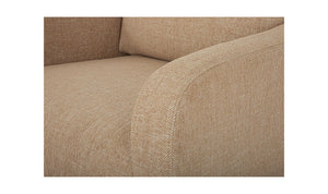 lifestyle view of Keane Lounge Chair Ochre luxury Chair