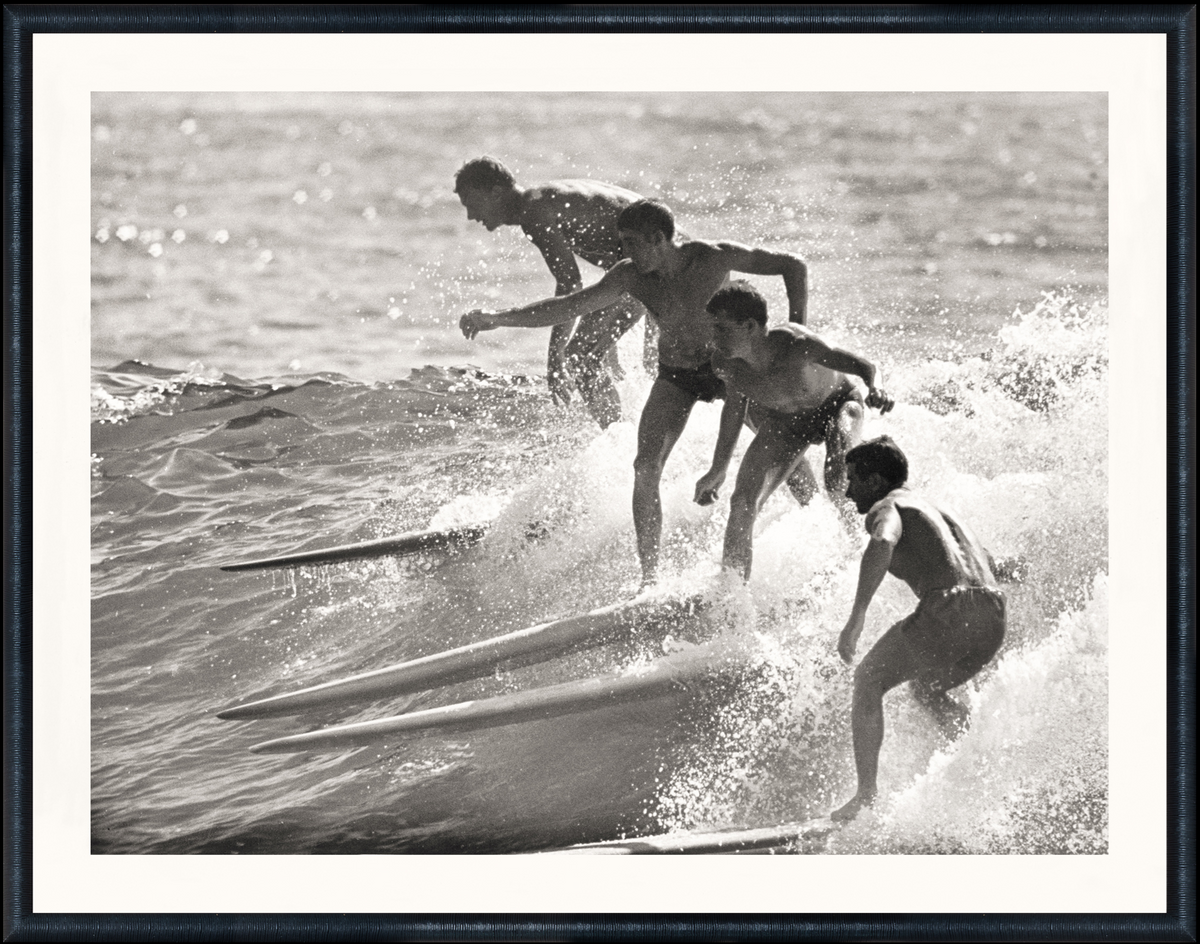 front view of NOSTALGIA COLLECTION – SURFING C. 1964 luxury Artwork