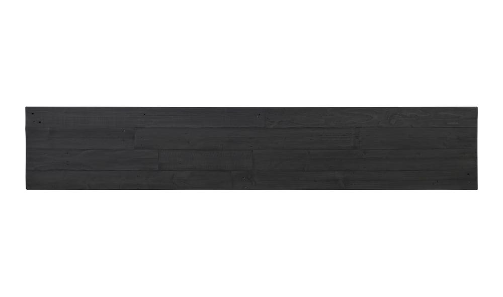 lifestyle view of Sierra Bench Black luxury Bench