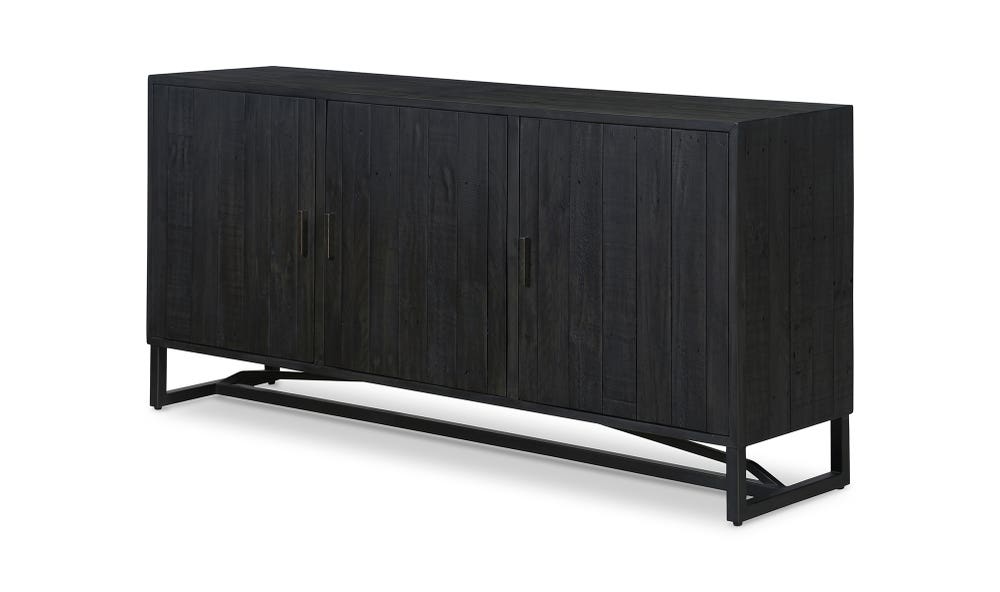 lifestyle view of Sierra Sideboard Black luxury Sideboard