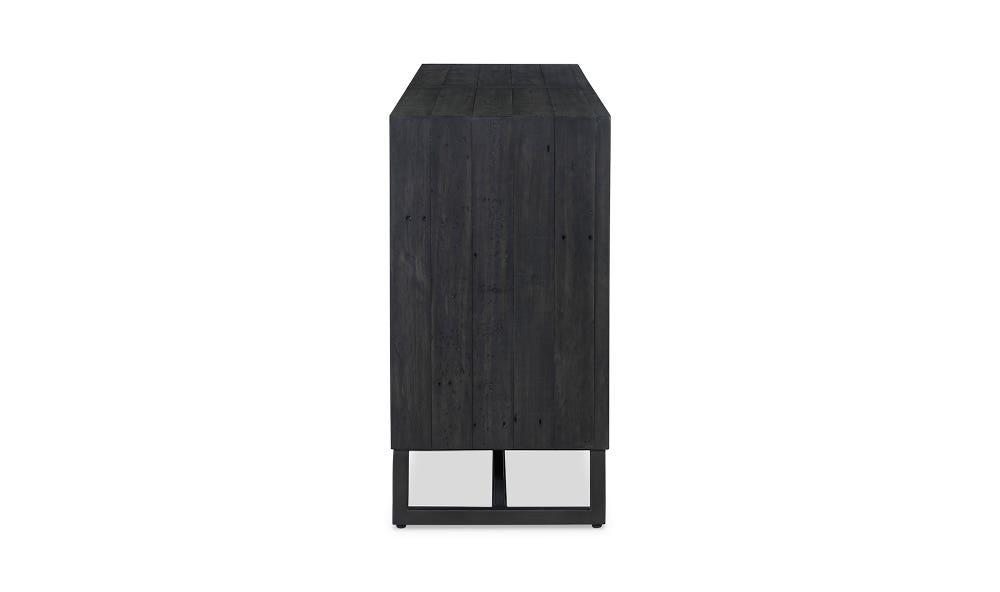 lifestyle view of Sierra Sideboard Black luxury Sideboard