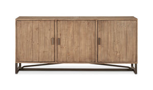 front view of Sierra Sideboard Natural luxury Sideboard