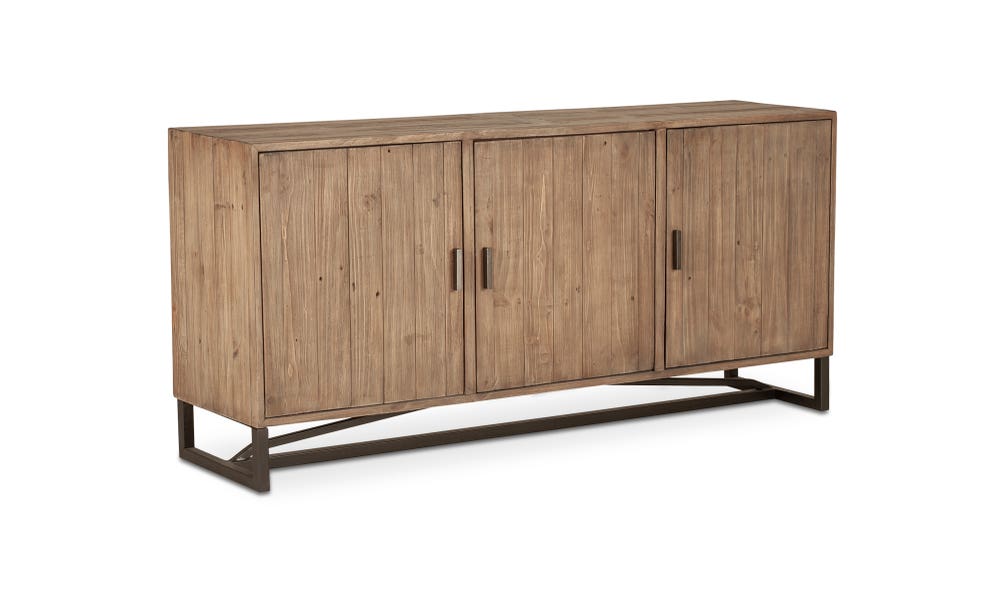 lifestyle view of Sierra Sideboard Natural luxury Sideboard