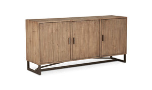 lifestyle view of Sierra Sideboard Natural luxury Sideboard