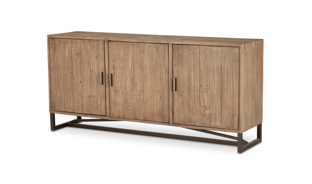 lifestyle view of Sierra Sideboard Natural luxury Sideboard