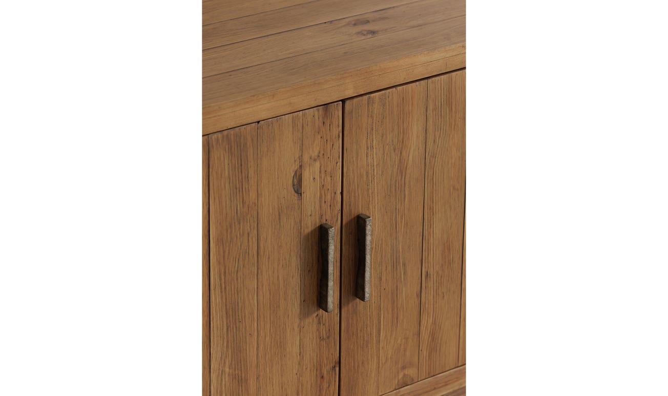 Monterey Media Cabinet Rustic Blonde