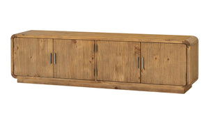 Monterey Media Cabinet Rustic Blonde