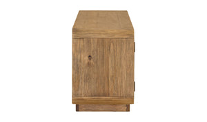 Monterey Media Cabinet Rustic Blonde