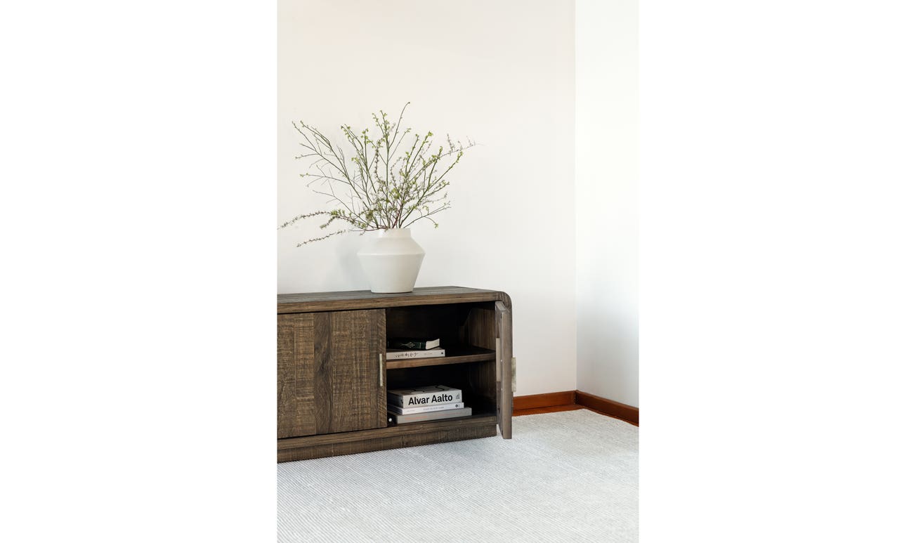 Monterey Media Cabinet Light Grey