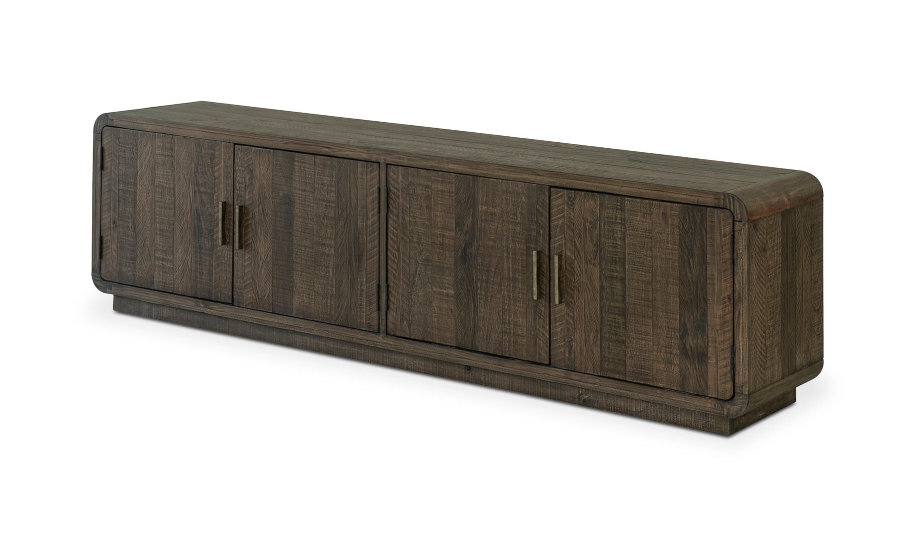 Monterey Media Cabinet Aged Brown
