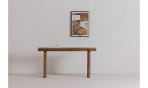 Monterey Console Table Rustic Blonde