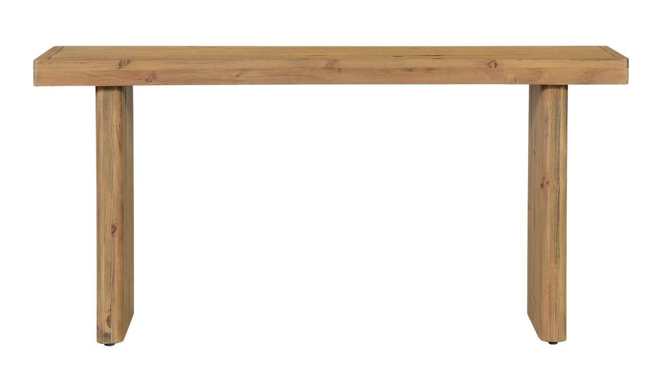 Monterey Console Table Rustic Blonde