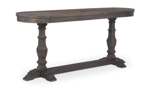 Georgia Console Table Aged Brown