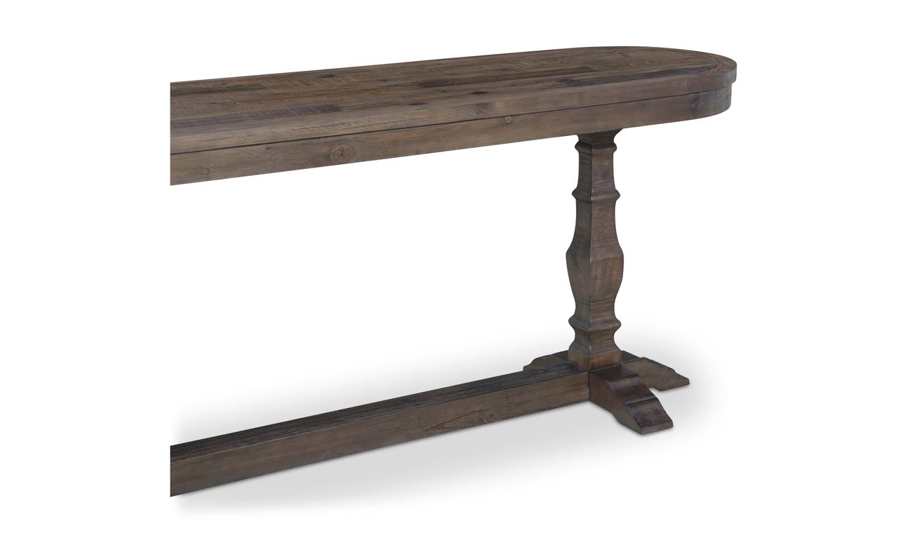 Georgia Console Table Aged Brown