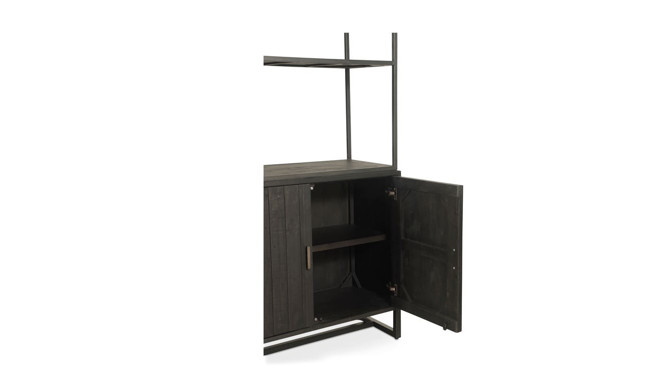 Sierra Bookshelf Black