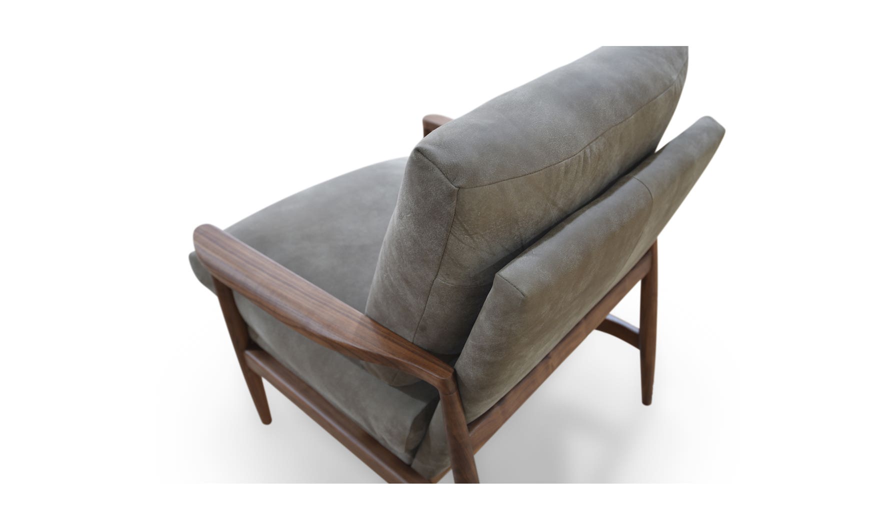 lifestyle view of Arturo Accent Chair Brown luxury Chair