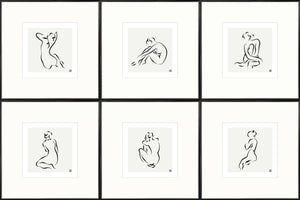 Femme Pose I - VI Bundle