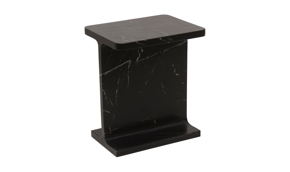 detail view of Tullia Accent Table Black luxury Accent Table