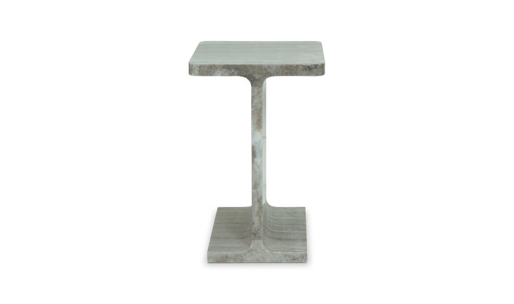 lifestyle view of Tullia Accent Table Taupe luxury Accent Table