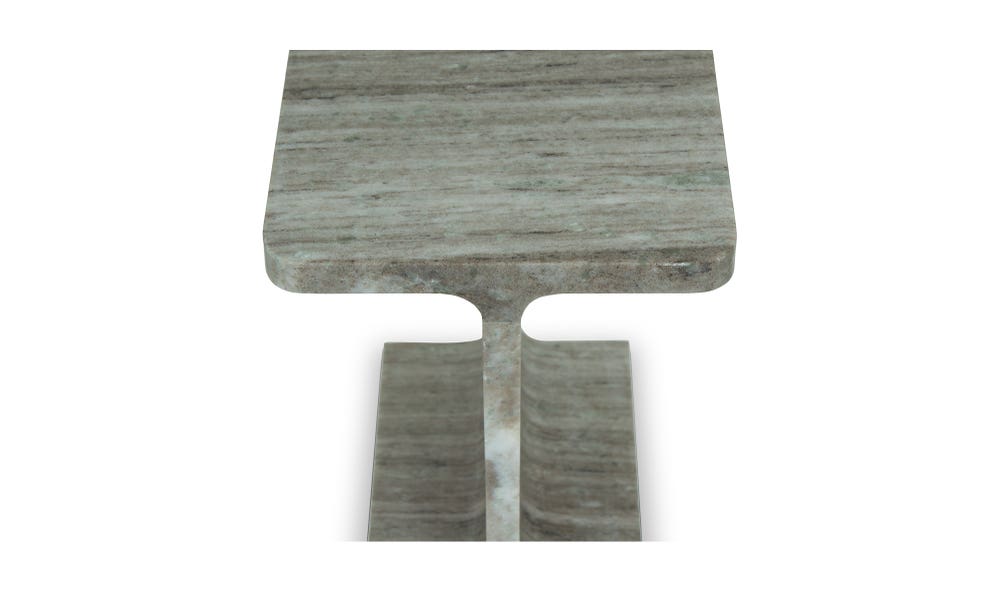 lifestyle view of Tullia Accent Table Taupe luxury Accent Table