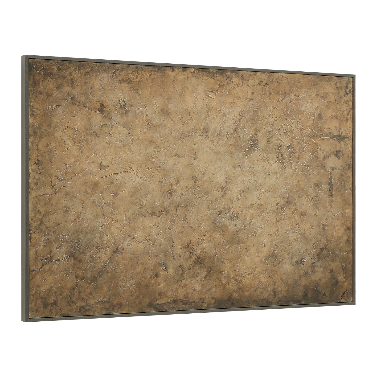 Acacia canvas art featuring a textured brown surface with subtle patterns.