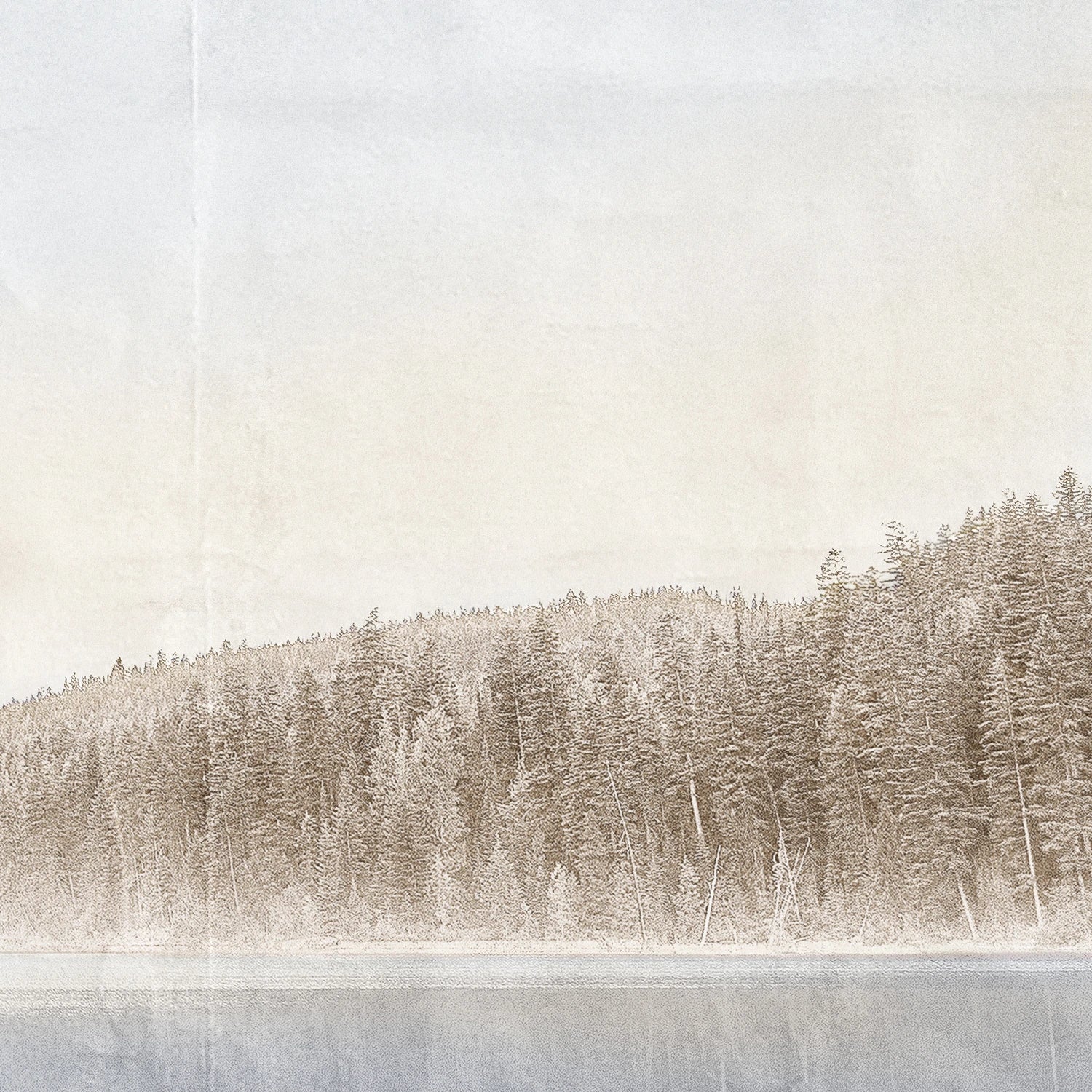 lifestyle view of Idyllic Lake luxury Artwork