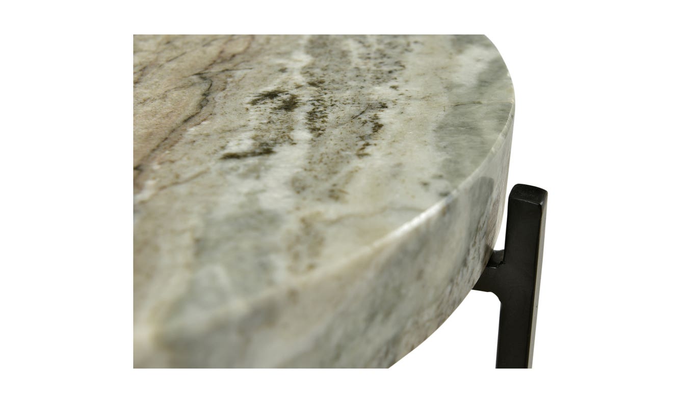 detail view of Cirque Accent Table Light Brown luxury End Table