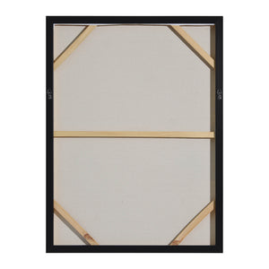 Back view of Avella canvas art, showing the frame and canvas structure.