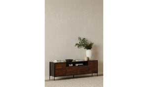 Tobin Entertainment Unit Light Brown