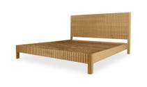 Povera Bed Queen Oak