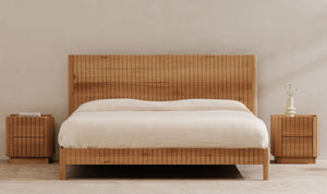 Povera Bed King Oak