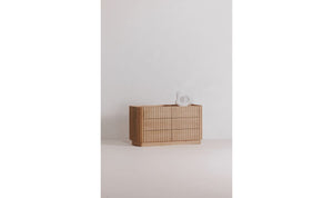 Povera 6 Drawer Dresser Oak