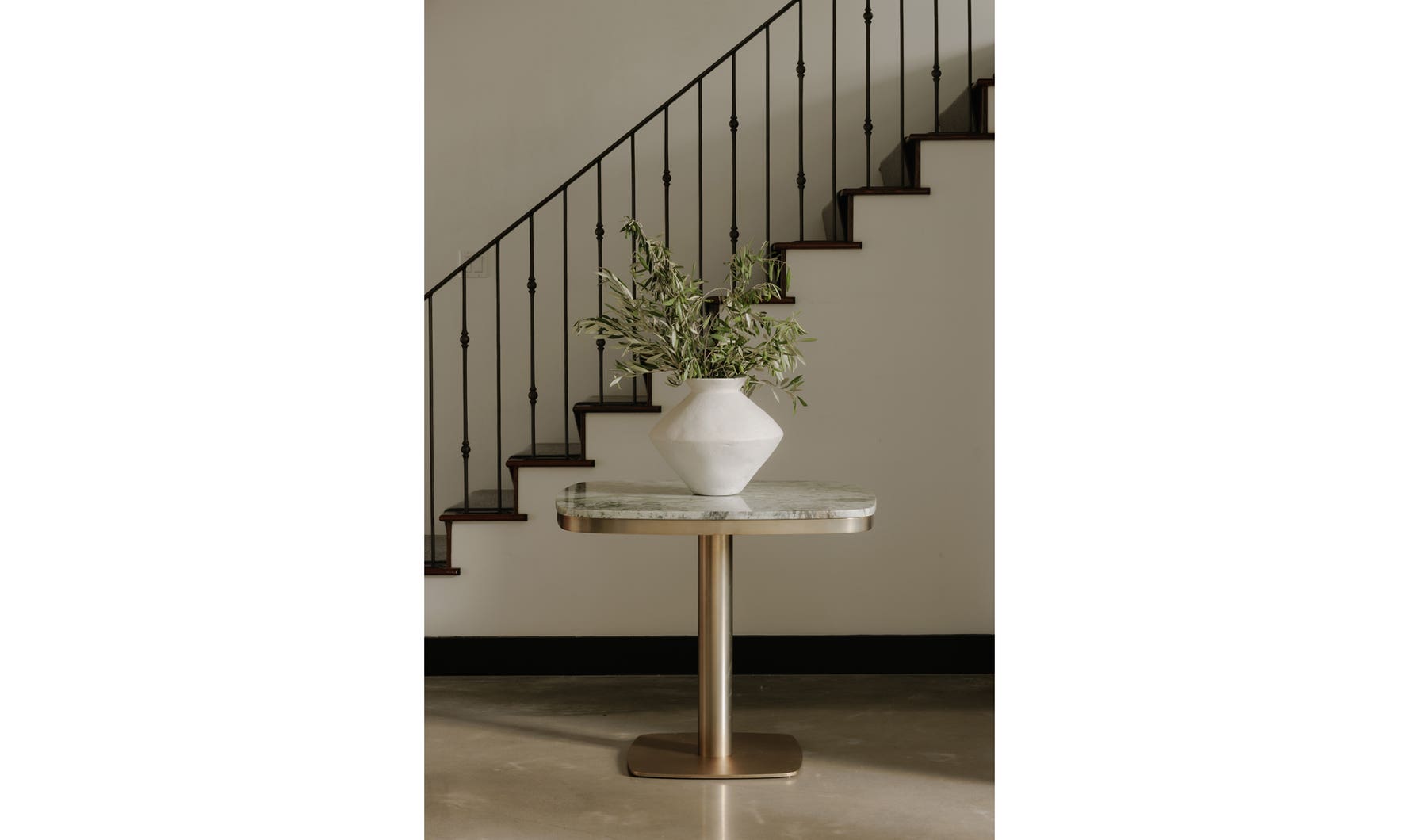 Celeste Cafe Table Green Onyx Marble