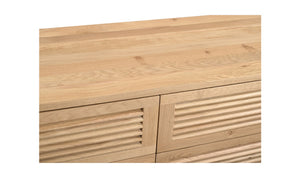 Teeda 6 Drawer Dresser Natural