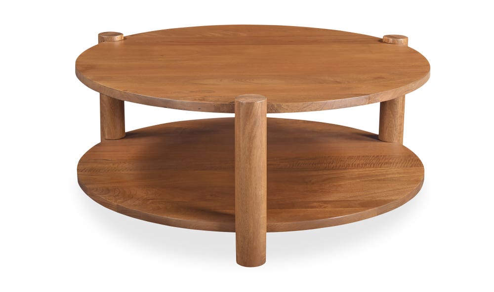 detail view of Olsen Coffee Table Vintage Brown luxury Coffee Table