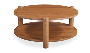 detail view of Olsen Coffee Table Vintage Brown luxury Coffee Table