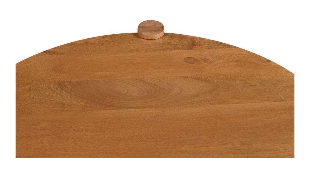 lifestyle view of Olsen Coffee Table Vintage Brown luxury Coffee Table