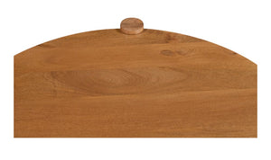 lifestyle view of Olsen Coffee Table Vintage Brown luxury Coffee Table