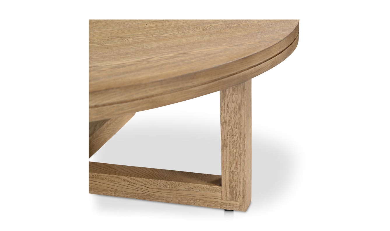 lifestyle view of Joel Coffee Table Natural luxury Coffee Table