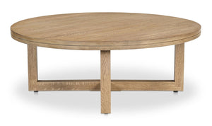 front view of Joel Coffee Table Natural luxury Coffee Table
