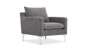 Paris Armchair Dark Grey