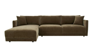 Bryn Sectional Left Heritage Green